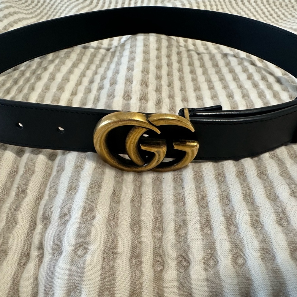 Gucci Marmont thin belt